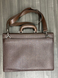 Salvatore Ferragamo Unique Vintage, Unisex, Brown Suitcase Bag - $5K APR w/ CoA! APR57