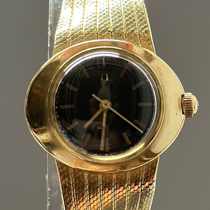 BULOVA Judy Love Sol Amazing Ladies 14K Yellow Gold Wristwatch - $20K Appraisal Value! ✓ APR57