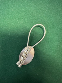 UNOARGENTO Sterling Silver High - End Italian Key Chain - $600.00 APR w/ CoA!!!! APR 57