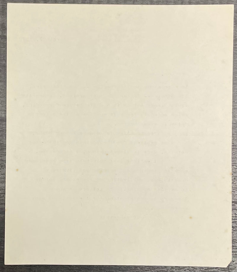 Signed Novelist Charles G Finney Typed Letter 1972 - $6K APR w/CoA APR57