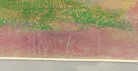 Wolf Kahn Original Pastel On Paper - $20K APR w/CoA APR57