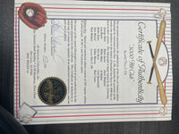 Rawlings Adirondack Signed Reggie Jackson Game Used Baseball Bat -$10K APR w CoA APR57
