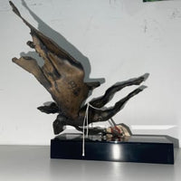 Judith Brown "Body In Motion" Metal Abstract Sculpture C1954 ORIG $8K APR w COA! APR57