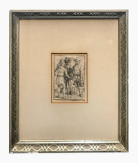 ALBRECHT DURER, “Three Peasants in Conversation”, Etching on Paper, c. 1496/7 - $25K Appraisal Value! +✓* APR 57
