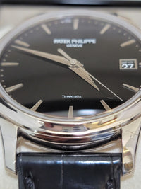 PATEK PHILLIPE Calatrava Ref. #5227G Co-Branded w/ Tiffany & Co. 18K White Gold Watch - $100K APR Value w/ CoA! APR 57