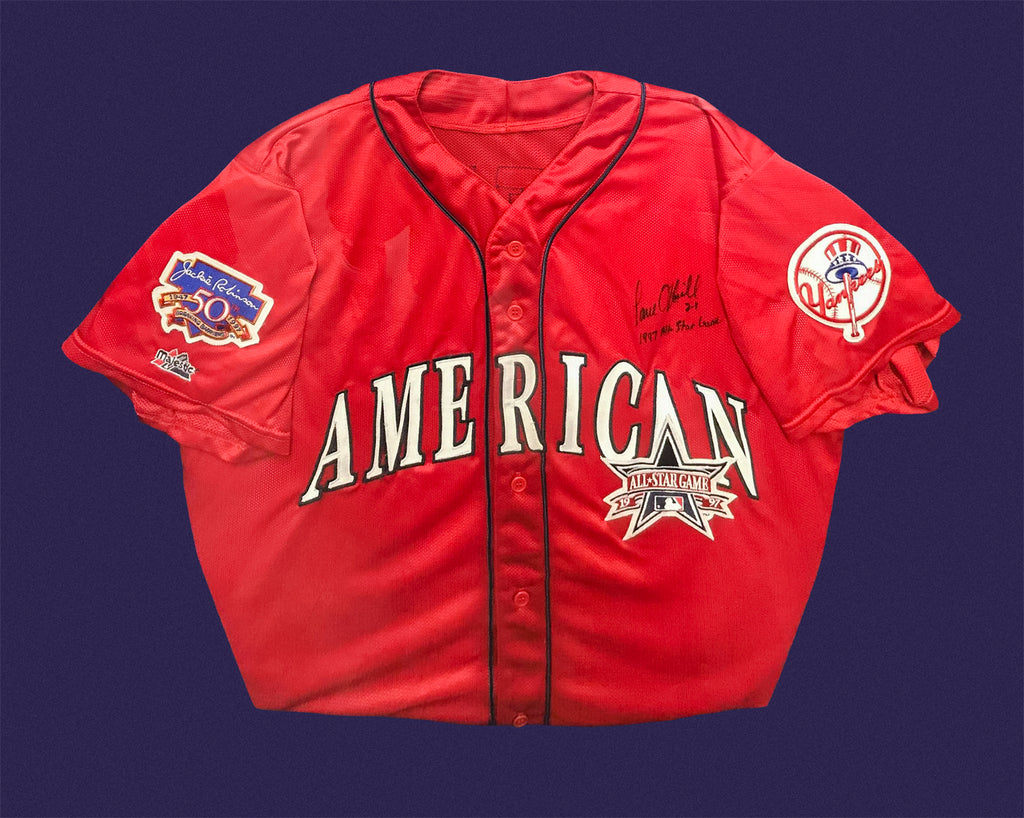 Paul O'Neill, Signed Worn 1997 All Stars Game Jersey