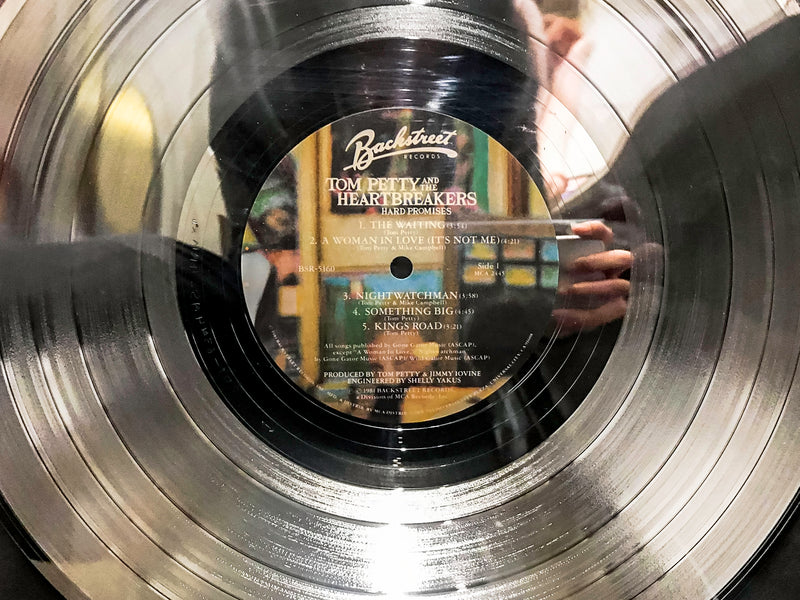 Tom Petty & The Heartbreakers “Hard Promises” 1981 Platinum Award - $6K APR Value w/ CoA! + APR 57