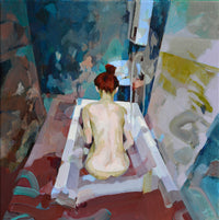 Melinda Matyas, 'Voyager', Series: The Becoming, Oil on Canvas, 2018 - Appraisal Value: $5K! APR 57