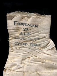 GEORGE FOREMAN "Foreman vs Ali Zaire" Right Hand Wrap Worn During 1974 Fight - $500K APR Value w/ CoA!! APR 57