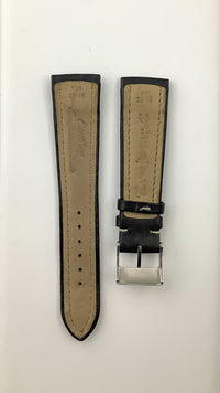 BREITLING Black Padded Leather Mens Watch Strap - $400 APR VALUE w/ CoA! ✓ APR 57