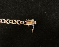Unique Designer’s 925 Sterling Silver with Onyx Bracelet $2.5K Appraisal Value w/CoA} APR57