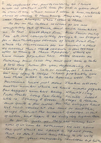 THE BEATLES Original Member Stuart Sutcliffe Writes about their Early Days in Hamburg - $200K VALUE APR 57