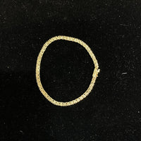 Solid Yellow Gold Tennis Bracelet with 57-Diamonds!- $20K Appraisal Value w/ CoA! APR 57
