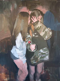 MARK TENNANT "Camouflage" Oil on Canvas APR 57