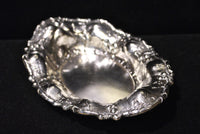 1906 Antique Small Serving Dish, Sterling Silver, Vine Filigree, Whiting Manufacturing Co - $4K VALUE* APR 57