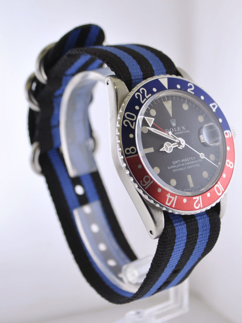 1980's GMT-Master Vintage Wristwatch Pepsi in Water Resistant