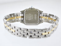 Cartier Mini Panthere #1057917 Two-Tone Small Square Wristwatch Quartz in Yellow Gold and Stainless Steel - $10K VALUE APR 57