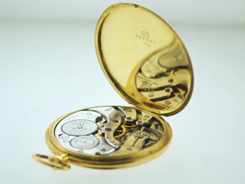 1940s Patek Philippe for Tiffany & Co. Elegant Ultra Thin Pocket Watch in 18K Gold  - $25K VALUE APR 57
