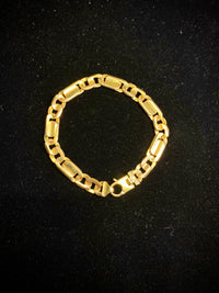 AJS Italian Design Vintage Solid Yellow Gold Chain Bracelet - $6K Appraisal Value! } APR 57