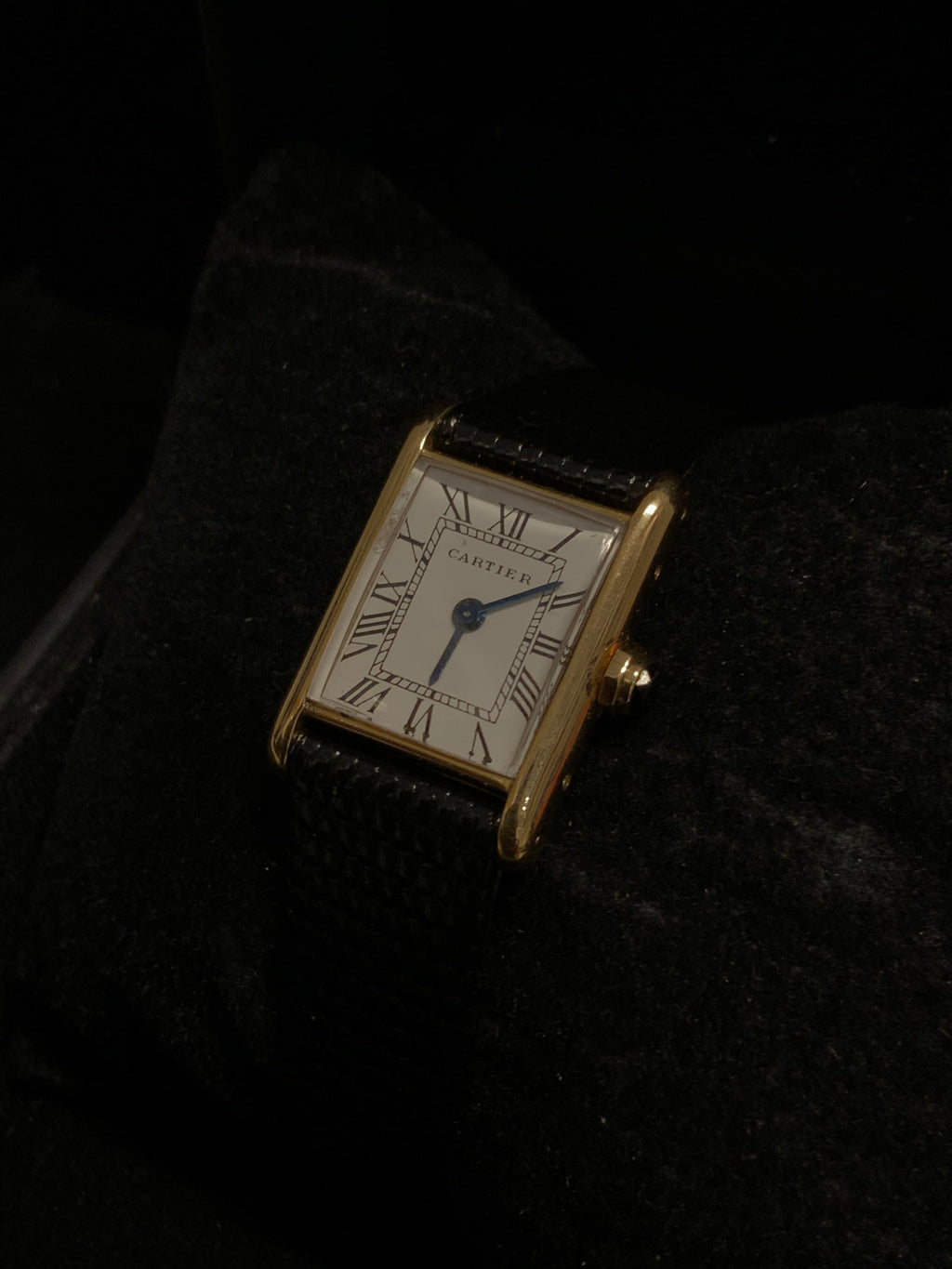 Vintage Cartier Tank Louis 18K Gold Watch