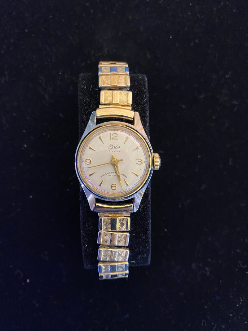 Berlis Ladies Gold-Tone SS Wristwatch! Vintage c.1940s! - $4k APR w/CoA!| APR 57