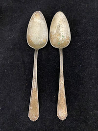 Antique Assorted Silver Plate Serving Spoons - $1.2K APR Value w/ CoA APR57
