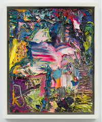 DENA NOVAK "My Facia" Oil on Panel, 8" x 10" APR 57