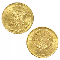 20 Peso Mexican Gold Coin (Random Year, Varied Condition) APR 57