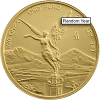 1/20 oz Mexican Gold Libertad Coin (Random Year) APR 57