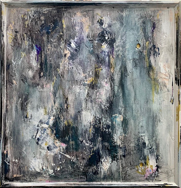 ANNA BORSELLINO "Beauty In Chaos" Acrylic on Wood Panel - $2K Appraisal Value! APR 57