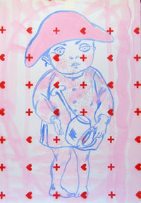 LIDIA NESTEROVA "Miki" Watercolor on Paper, 2007 - $5K Appraisal Value! APR 57