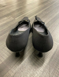 STUART WEITZMAN Black Leather Bow Accented Kitten Heels - $500 Appraisal Value! ✓ APR 57