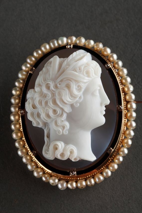 Cameo Brooch, Cameo Jewelry Brooch Pins, Victorian Lady Brooch for Women  Vintage, , Pearl Brooch Pins for Women Fashion, Ancient Silver Brooch  Antique
