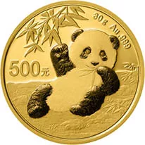 Chinese Gold Pandas
