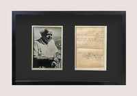 David Ben-Gurion, Handwritten Personal Letter w/Portrait C.1971 - $10K APR w/CoA APR57
