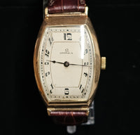 Extremely Rare OMEGA Vintage c. 1920s Solid Gold Wristwatch - $20K APR w/ COA!!! APR 57