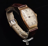 Extremely Rare OMEGA Vintage c. 1920s Solid Gold Wristwatch - $20K APR w/ COA!!! APR 57
