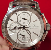 MAURICE LACROIX Chrono SS Ref. AL62631 Men's Brand New Watch - $10K APR w/ COA!! APR57