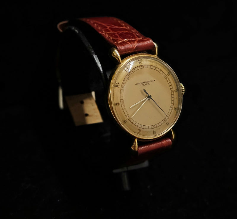 VACHERON & CONSTANTIN 1940s 18K YG Rare Mechanical Men's Watch - $45K APR w/ COA APR 57