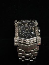 INVICTA SS Unique Chrono W/80 Diamonds Brand New Men's Watch- $8K APR w/ COA!!!! APR57