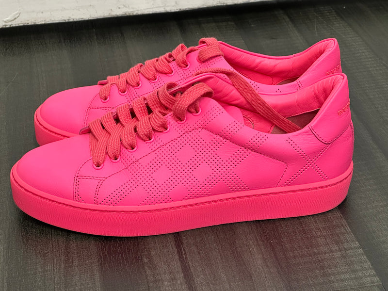 Burberry sneakers womens pink cheap