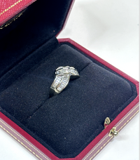 ANTIQUE RADIANT LADIES' DIAMOND WHITE GOLD SETTING RING - $20K APR w/ CoA! APR57