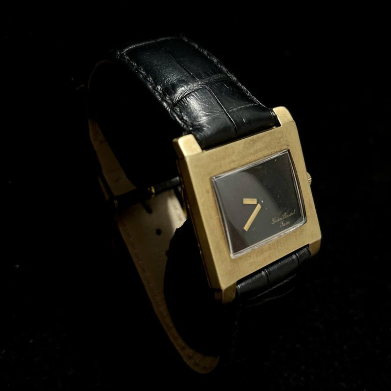 LUCIEN PICCARD Beautiful Solid Yellow Gold Brand New Men's Watch $13K APR w/ COA APR 57