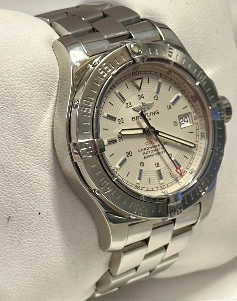 BREITLING Chronometre Automatic Stainless Steel Men's Wristwatch-$12K APR w/ COA APR57
