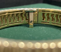 TIFFANY & CO. 1988 Vintage 18K Yellow Gold Bangle Bracelet - $20K Appraisal Value w/ CoA! APR 57