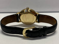 Omega Solid Gold Gem Vintage 1950's Watch w/Distinctive Black - $12K APR w/ COA! APR57