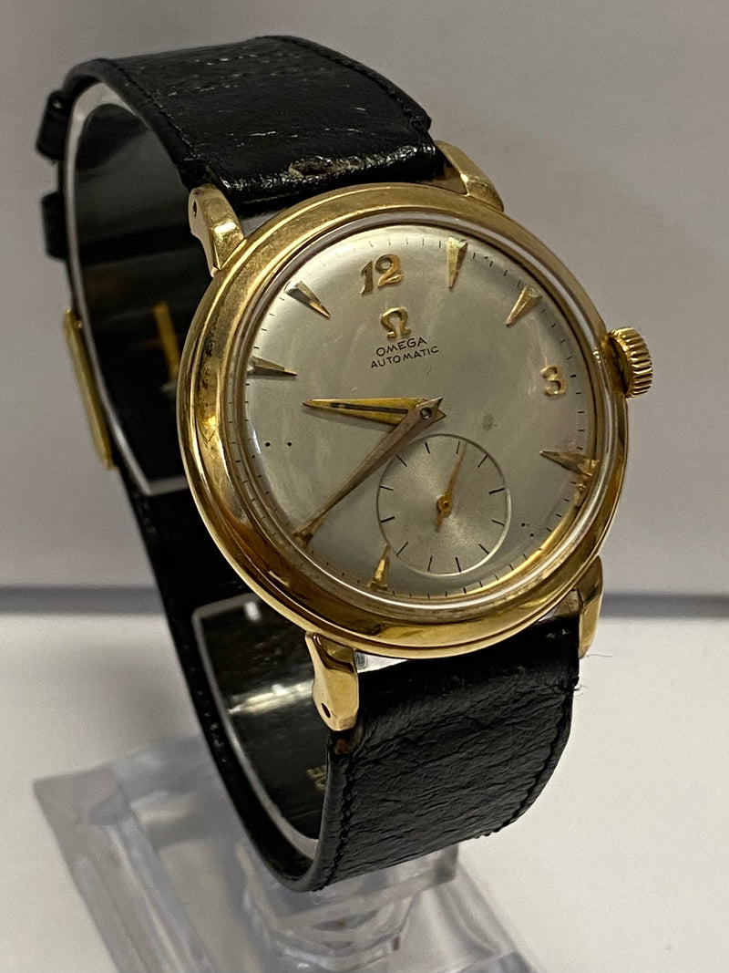 OMEGA Automatic Vintage c. 1950s 14K Solid Gold Watch - $15K APR Value w/ CoA! APR 57
