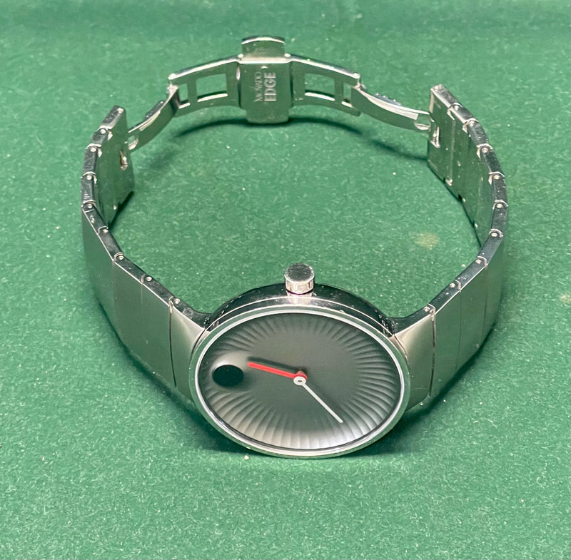 Men's Movado White Platinum Dial Stainless Steel Wristwatch - $4K APR w/ COA! APR57