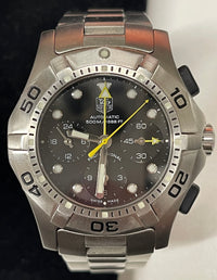 TAG HEUER Chrono, Military Style Men's Watch, SS, Brand New  - $20K APR w/ COA!! APR57