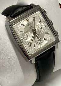 TAG Heuer Monaco Stainless Steel Automatic Chronograph Watch - $18K APR w/ COA!! APR57